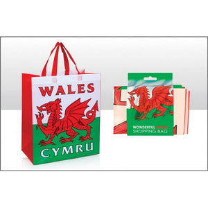 Reusable Shopping Bag - Welsh Dragon