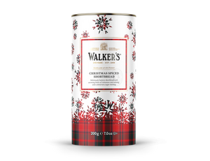 Walker's Christmas Spiced Shortbread Tube