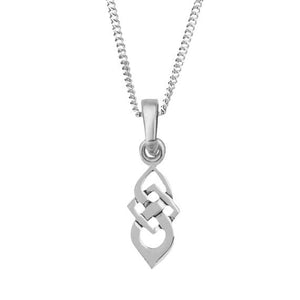 Celtic Knotwork Silver Pendant 'Fenella'