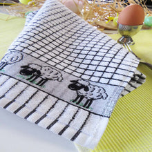 Load image into Gallery viewer, Poli-Dri Jacquard Sheep Tea Towel - 2 pak
