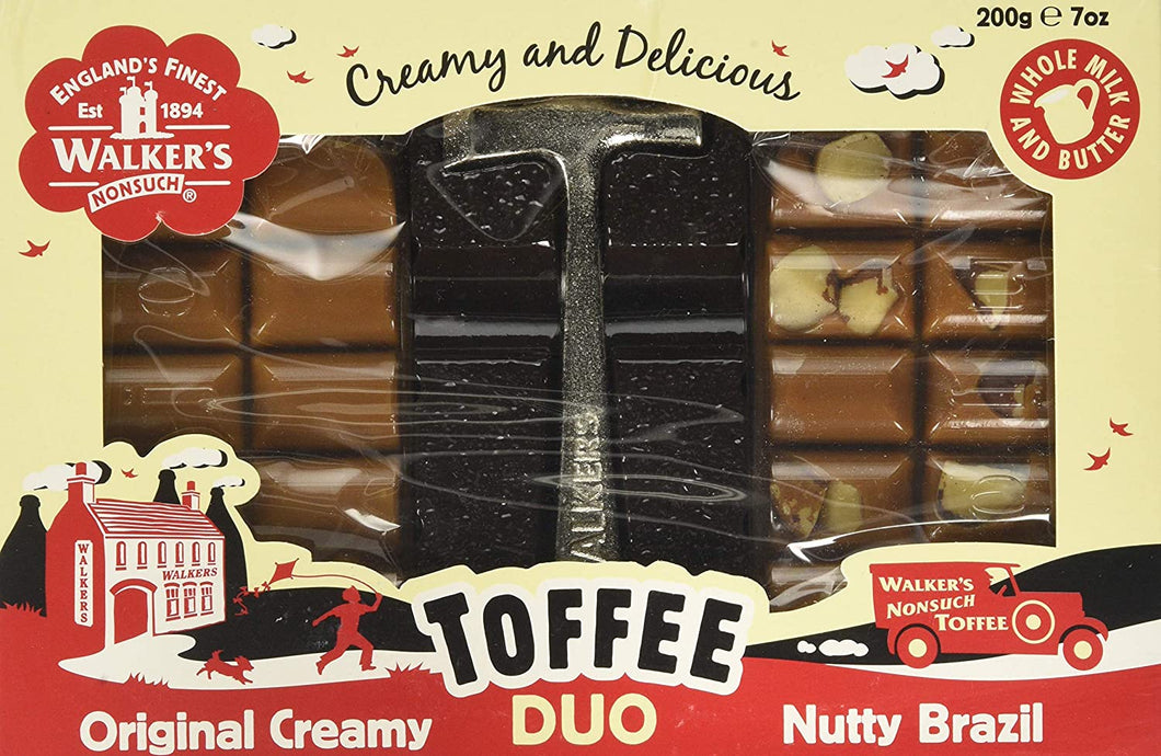 Walker's Toffee Duo Pack with hammer