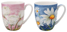 Load image into Gallery viewer, Morning Flowers Mug Pair
