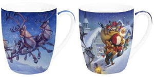 Santa Claus Mug Set