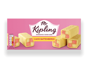 Mr. Kipling Battenberg Mini Cakes-5 pak