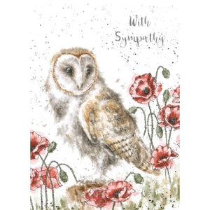 Wrendale the Lookout Sympathy Card
