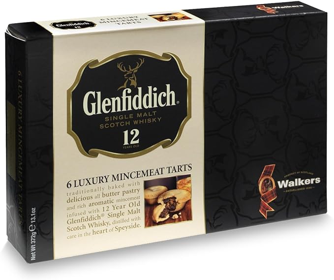 Walkers Glenfiddich Luxury Mince Pies 6 pack
