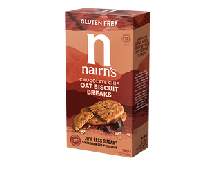 Nairn's Gluten Free Chocolate Chip Oat Biscuits