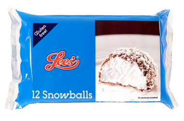 Lees Snowballs -12 pak