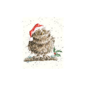 Christmas Owl Mini Holiday Card