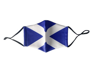 Scotland Saltire Reusable Fabric Face Mask
