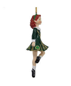 Dancing Irish Girl Ornament