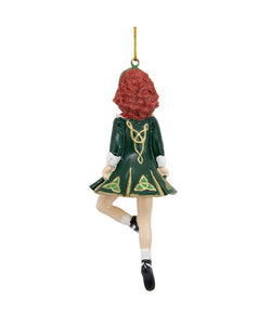 Dancing Irish Girl Ornament