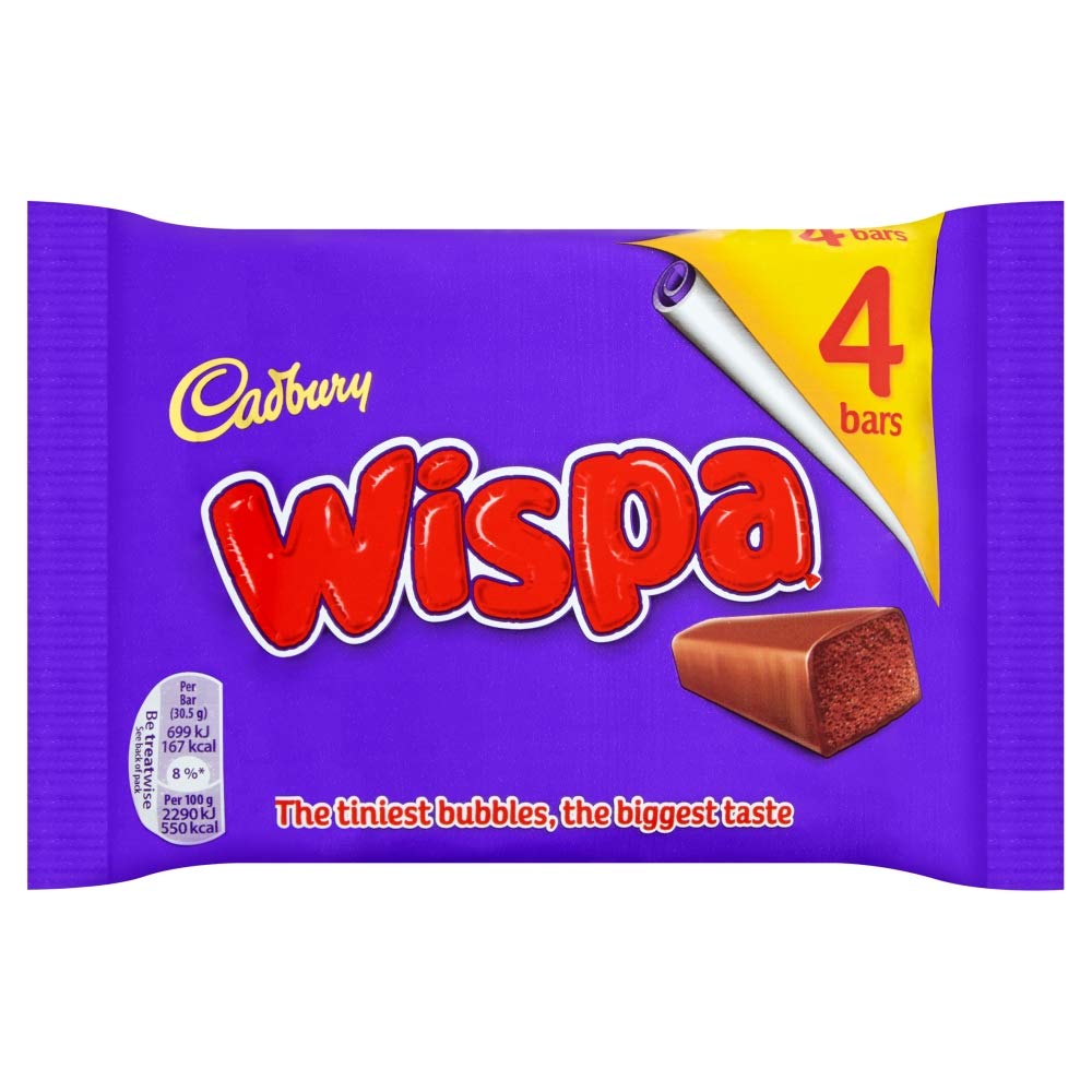 Cadbury Wispa Bar - 4 pack
