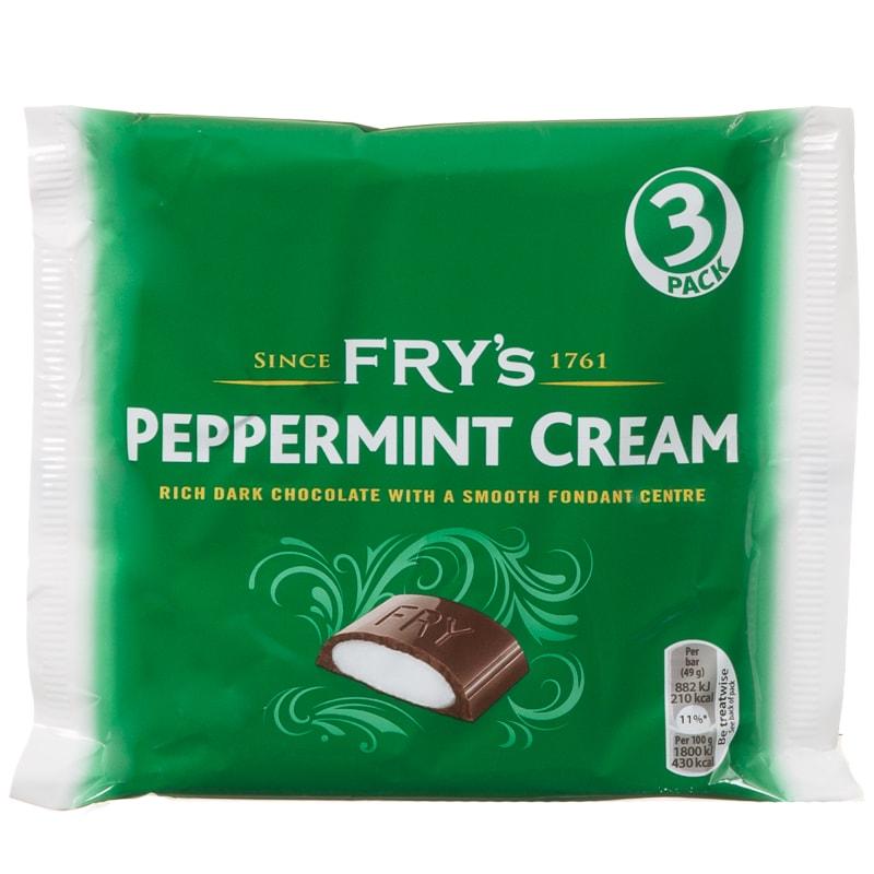Fry's Peppermint Cream Bar - 3 pack