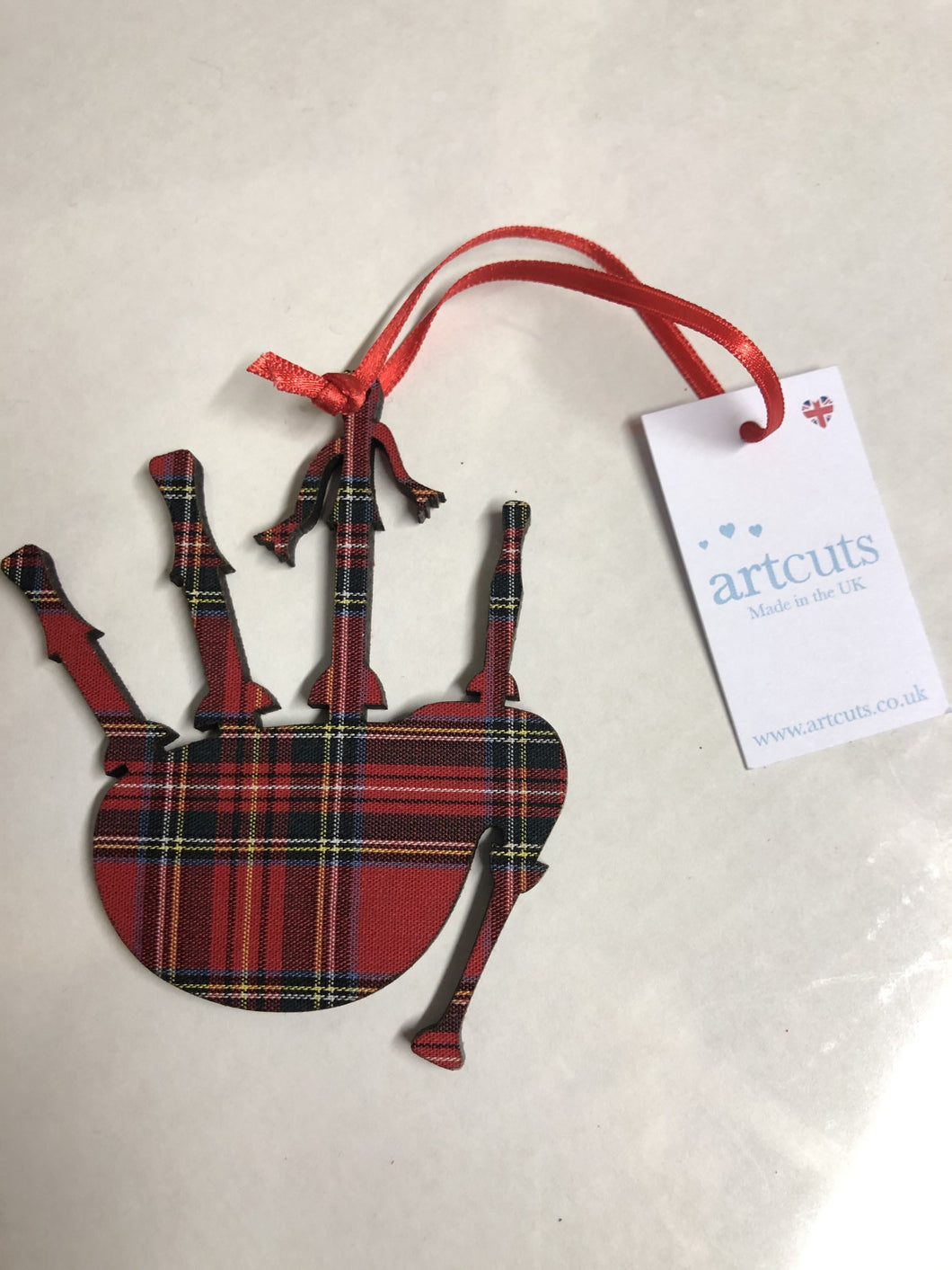 Bagpipes Holiday Ornament