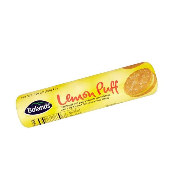 BOLANDS BISCUITS LEMON PUFF 200G