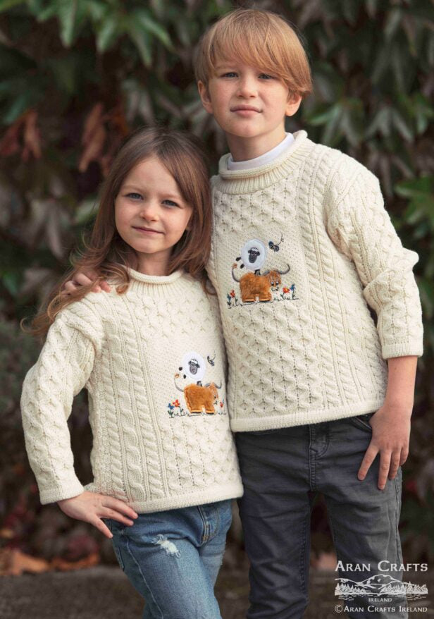 Children's Embroidered Sweater