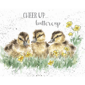 Wrendale Cheer Up Buttercup Card