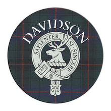 Load image into Gallery viewer, Clan Crest Tartan Coaster
