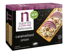 Load image into Gallery viewer, Nairns Gluten Free Caramelised Onion Flatbread
