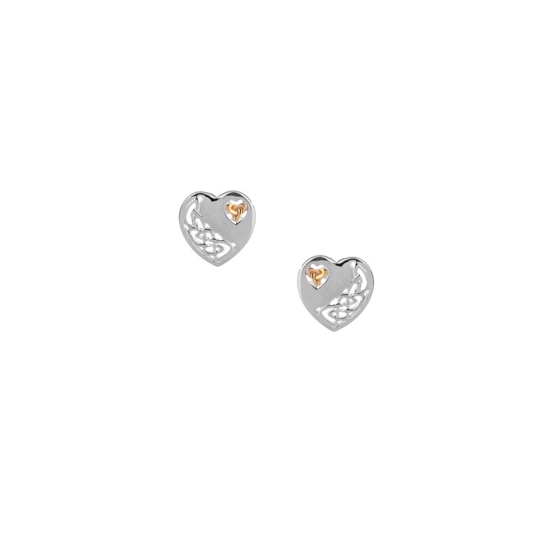 Keith Jack Celtic Heart Post Earrings